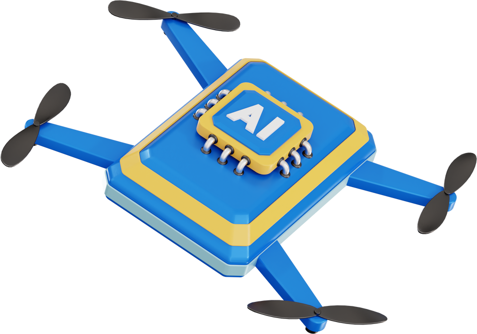 AI Drone 3D